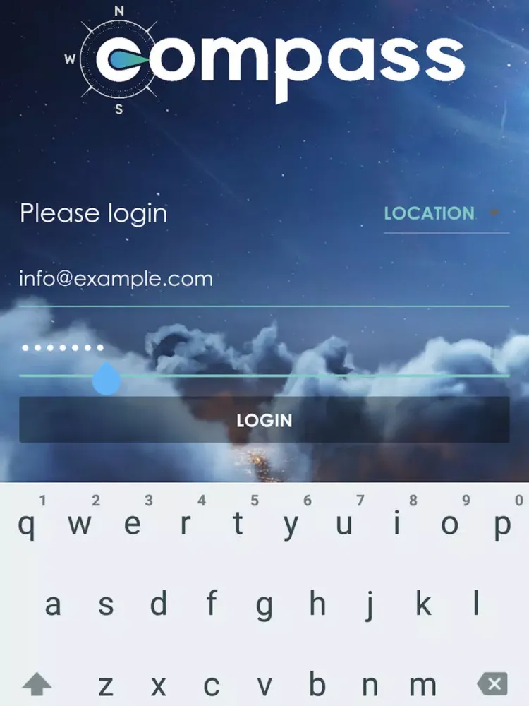 Скриншоты COMPASScan iPad 