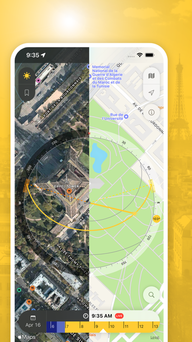SunOnTrack: Sun Path & Shadows Screenshots