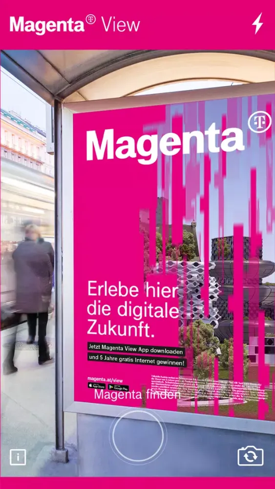 Screenshot di Magenta View