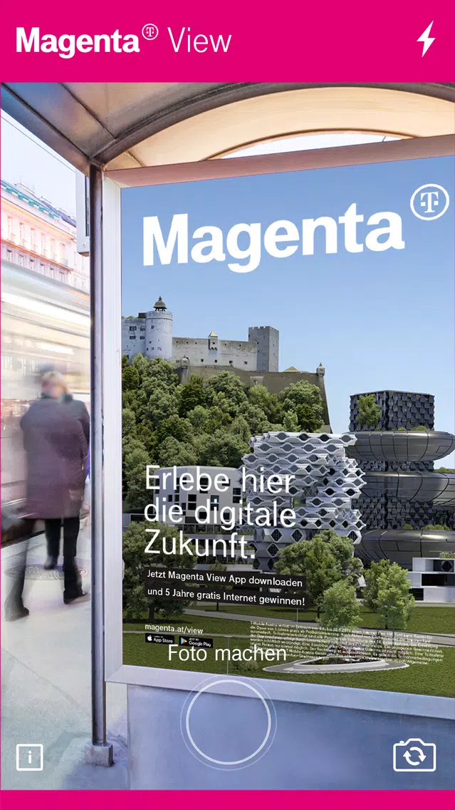 Screenshot di Magenta View