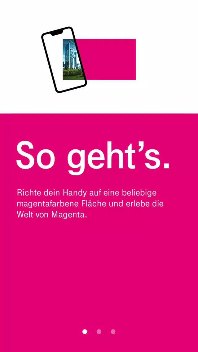 Screenshot di Magenta View