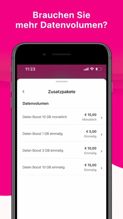 Zrzuty ekranu Mein Magenta (AT)
