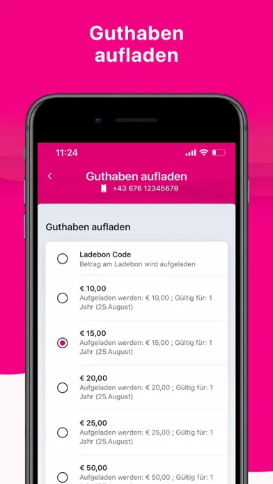 Zrzuty ekranu Mein Magenta (AT)