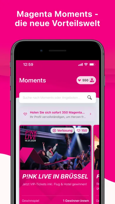 Zrzuty ekranu Mein Magenta (AT)