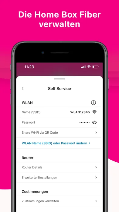 Zrzuty ekranu Mein Magenta (AT)