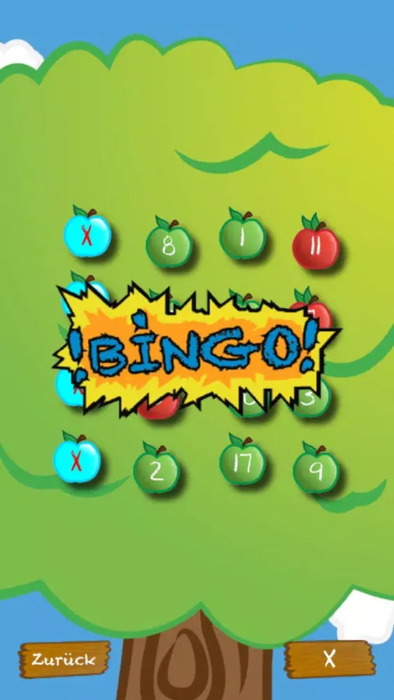 Screenshot di MatheBingo