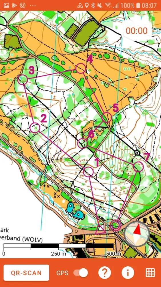 COMPASS Orienteering Screenshots