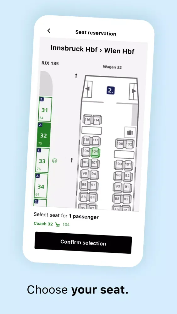 Capturas de tela do VVT Tickets