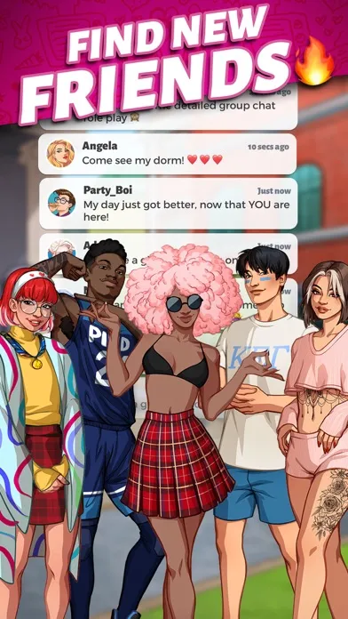 ภาพหน้าจอของ Party in My Dorm: Campus Life