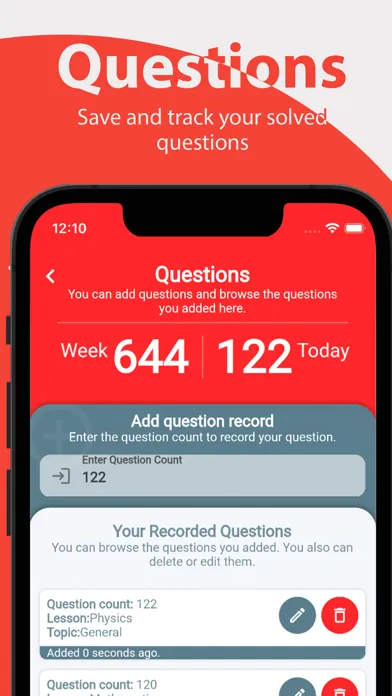 ภาพหน้าจอของ Study Tracker - Focussing App