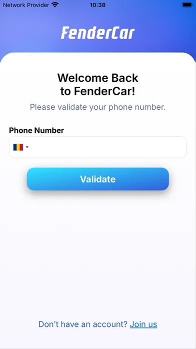 Ảnh chụp màn hình của FenderCar