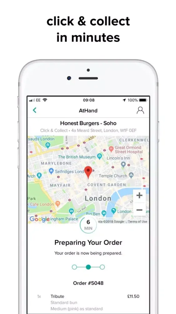 Zrzuty ekranu AtHand: Food Click & Collect