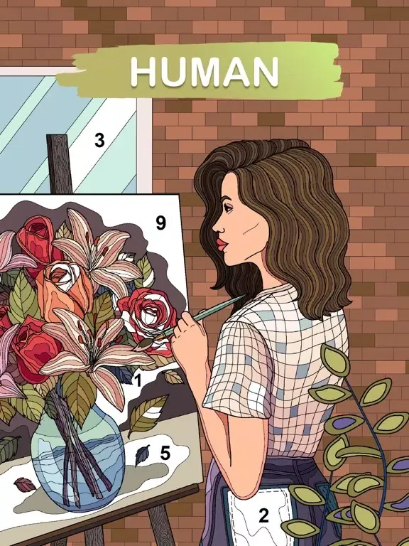 Art games: Color by number iPad  Screenshots