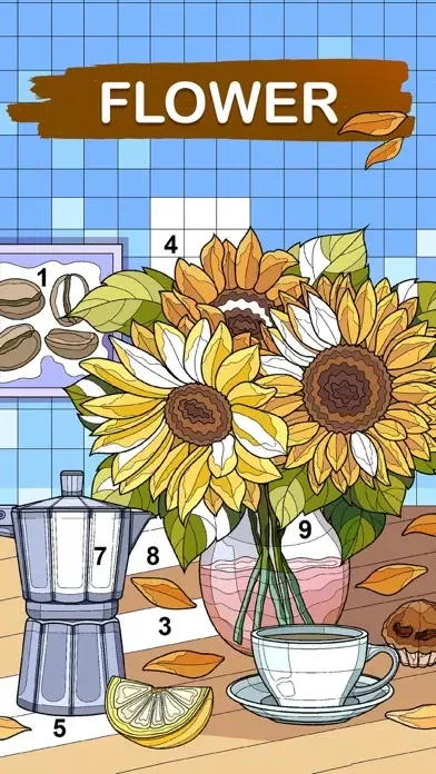 Art games: Color by number Screenshots