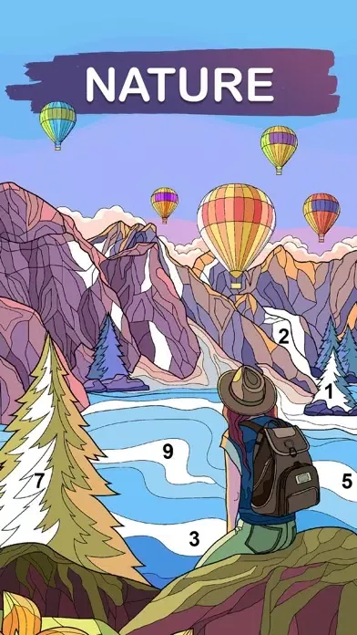 Art games: Color by number Screenshots