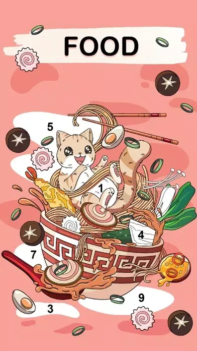 Art games: Color by number Screenshots