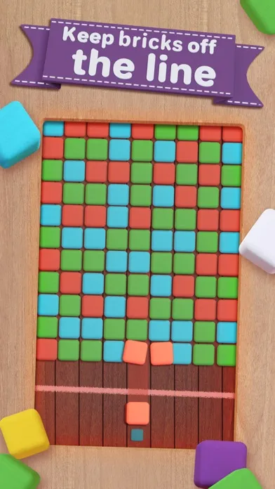 Captures d'écran de Woody Pop: Color Brick Breaker