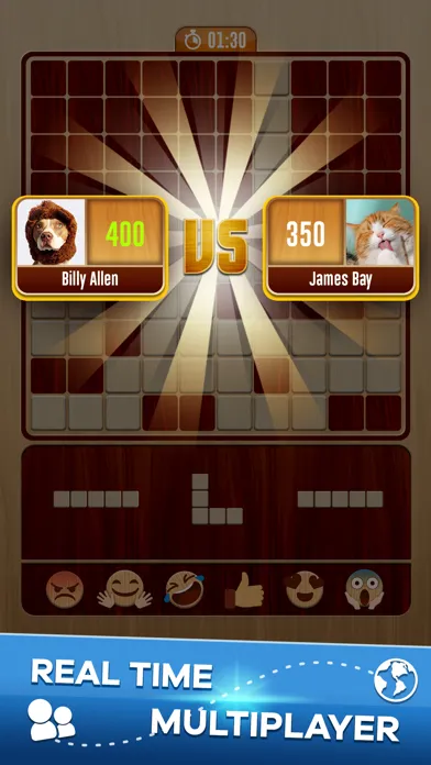 Woody Battle Block Puzzle Dual Screenshots