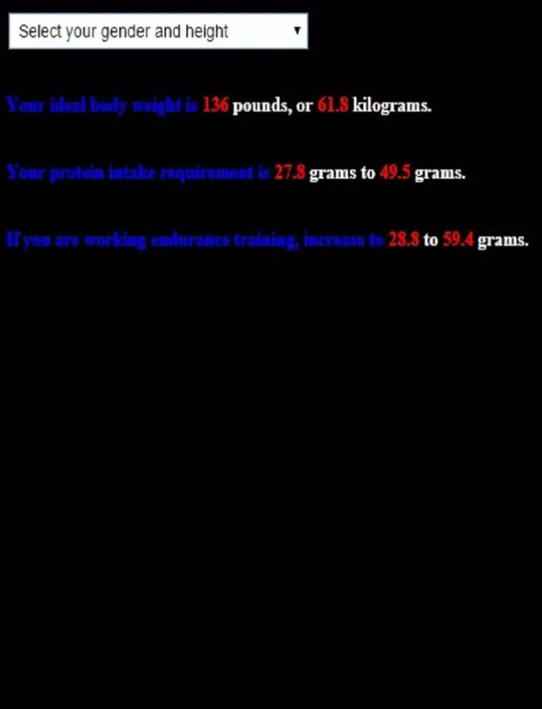 Скриншоты Protein Intake iPad 
