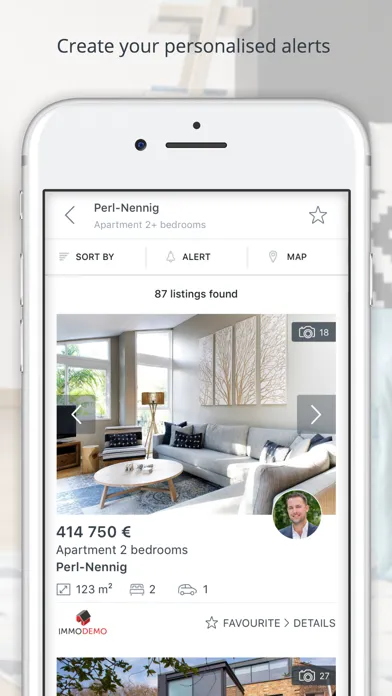 Screenshot di atHome.de Regional Real Estate