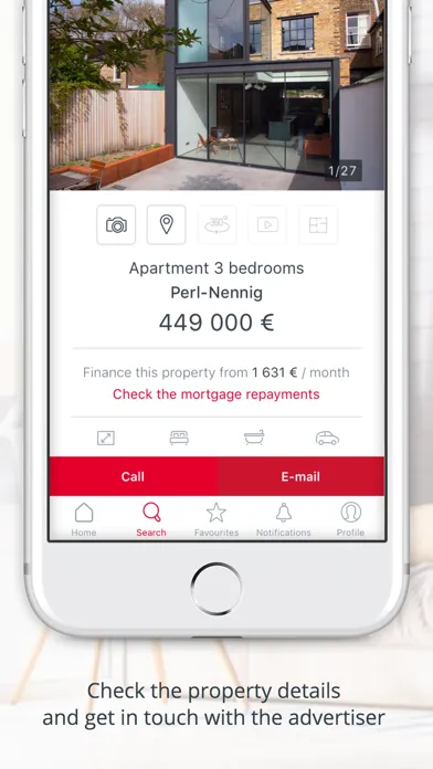 Screenshot di atHome.de Regional Real Estate