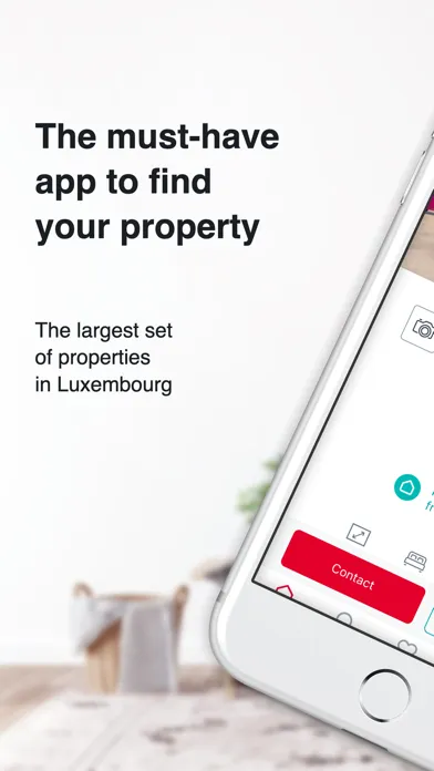 Captures d'écran de atHome Luxembourg - Immobilier