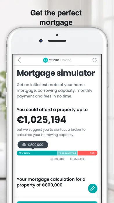 Captures d'écran de atHome Luxembourg - Immobilier