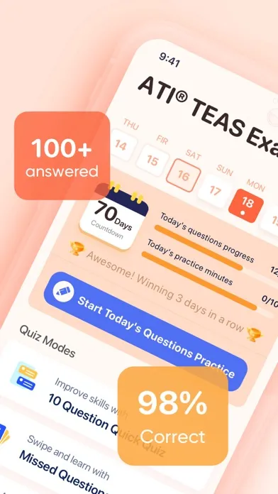 ATI TEAS Test Prep-2024 स्क्रीनशॉट