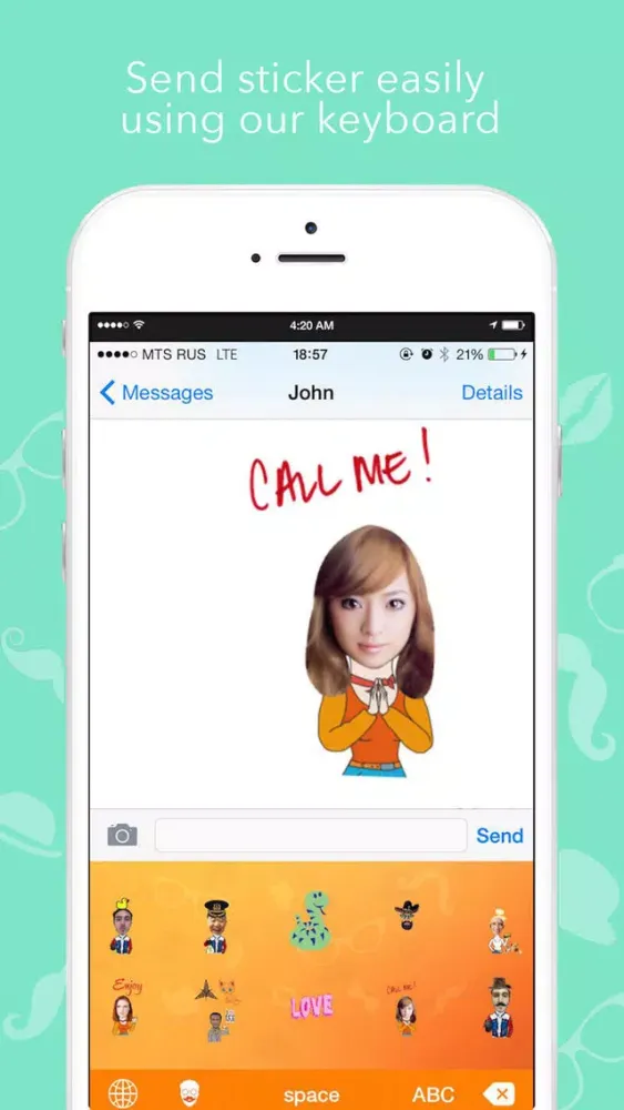 EMOJED- Personalized stickers and emoji keyboard سکرین شاٹس