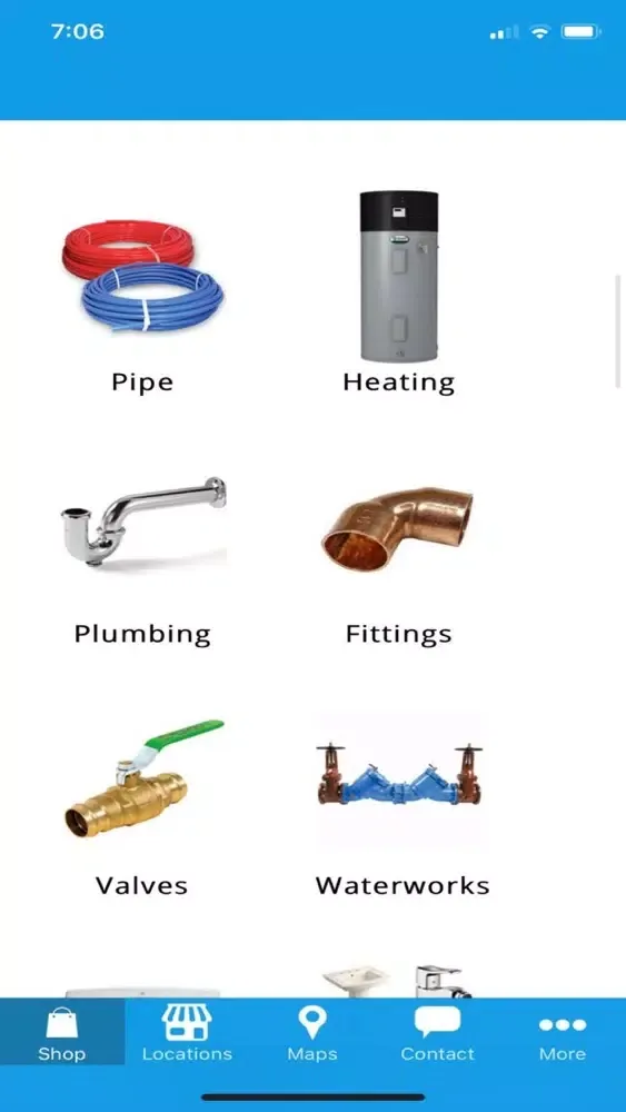 Zrzuty ekranu Atlantic Plumbing Supply
