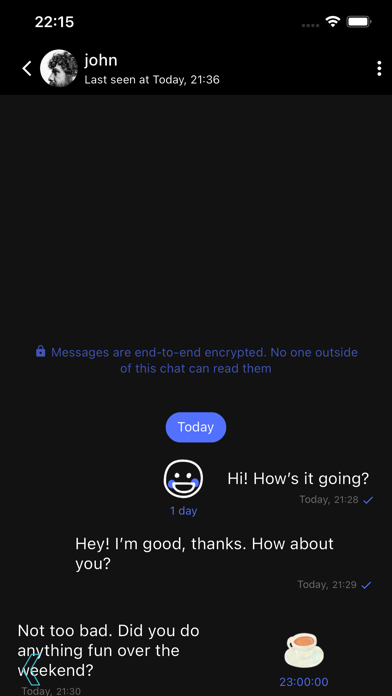 Nocturne - NextGen Messenger スクリーンショット