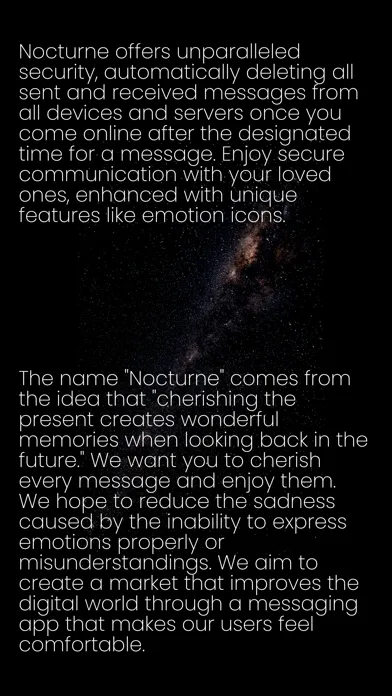 Nocturne - NextGen Messenger應用截圖