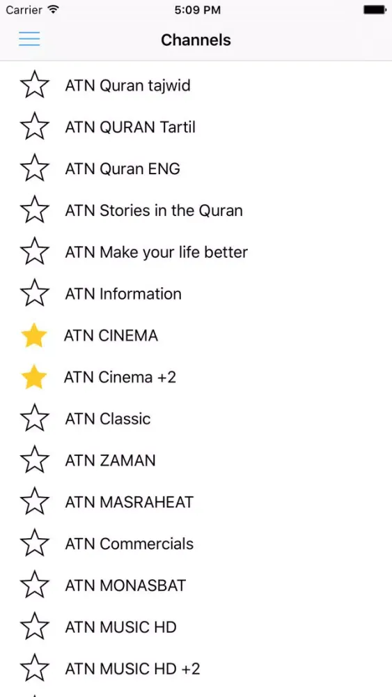 Ảnh chụp màn hình của ATN Live TV