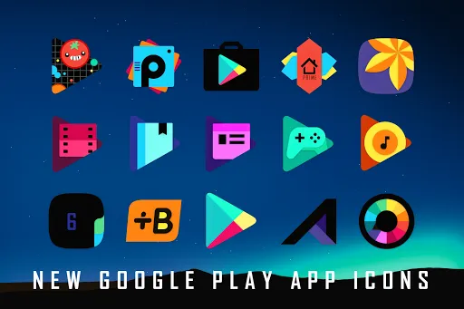 ATOMIC - Dark Retro Icon Pack Screenshots