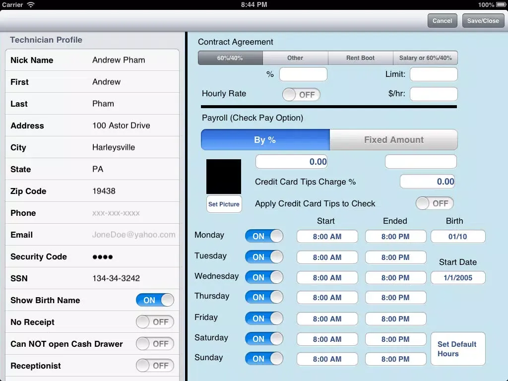 iNailBooth iPad  Screenshots