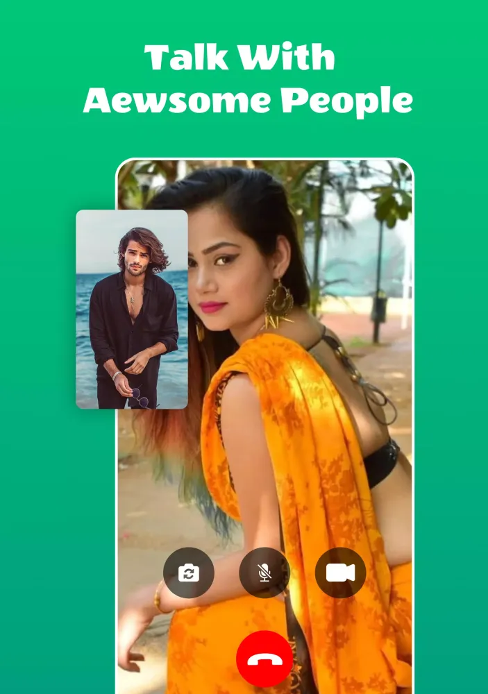 Tangkapan layar Girlfriend Search Video Call