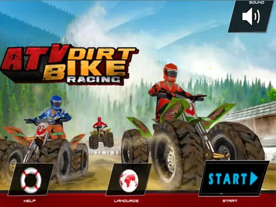 Atv Dirt Bike Racing : 3D Race iPad  سکرین شاٹس