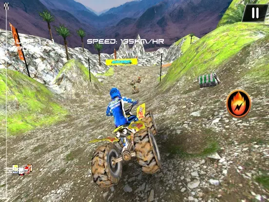 Atv Dirt Bike Racing : 3D Race iPad  سکرین شاٹس