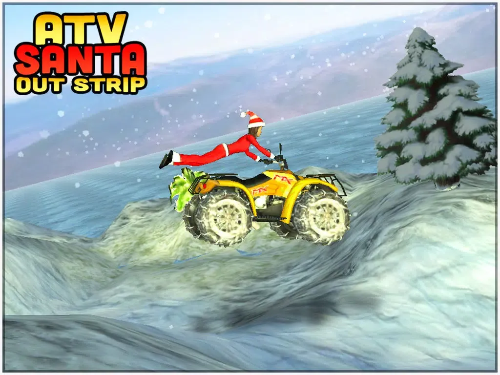 Screenshot di ATV Santa Outstrip iPad 