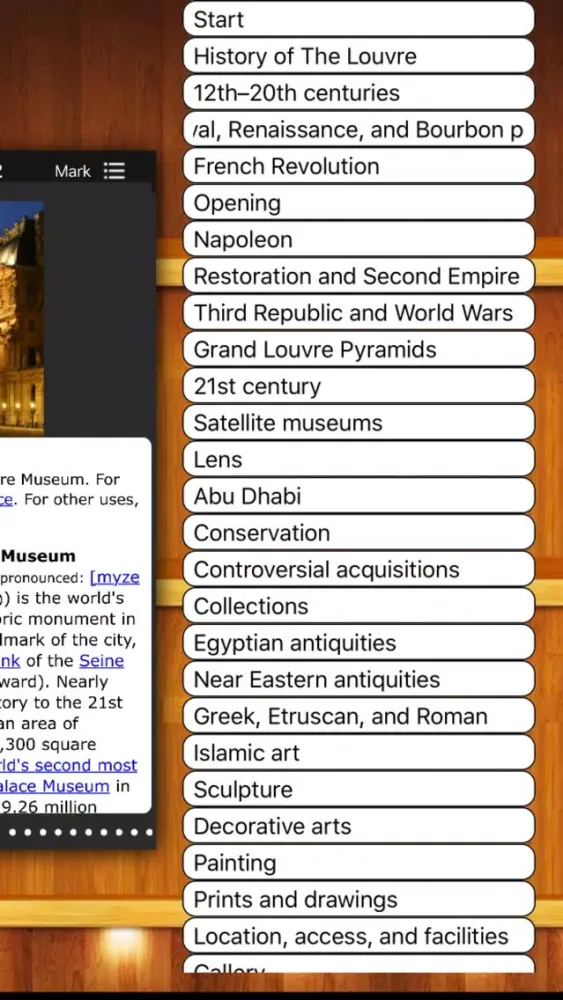 Screenshot di WikiBookz