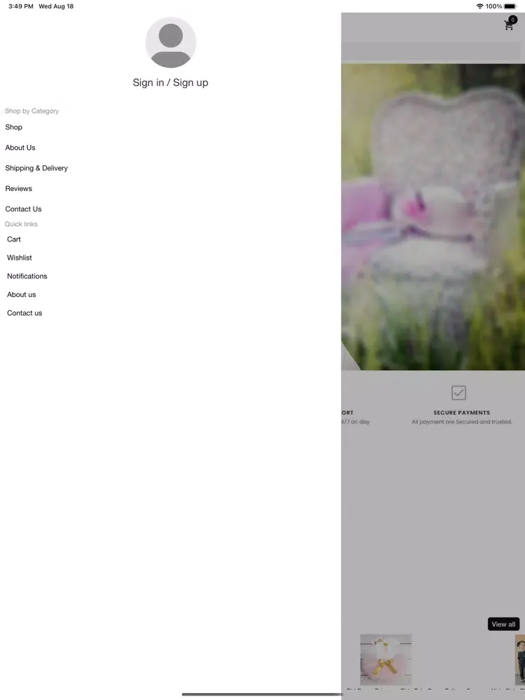 Bubs emporium iPad 应用截图