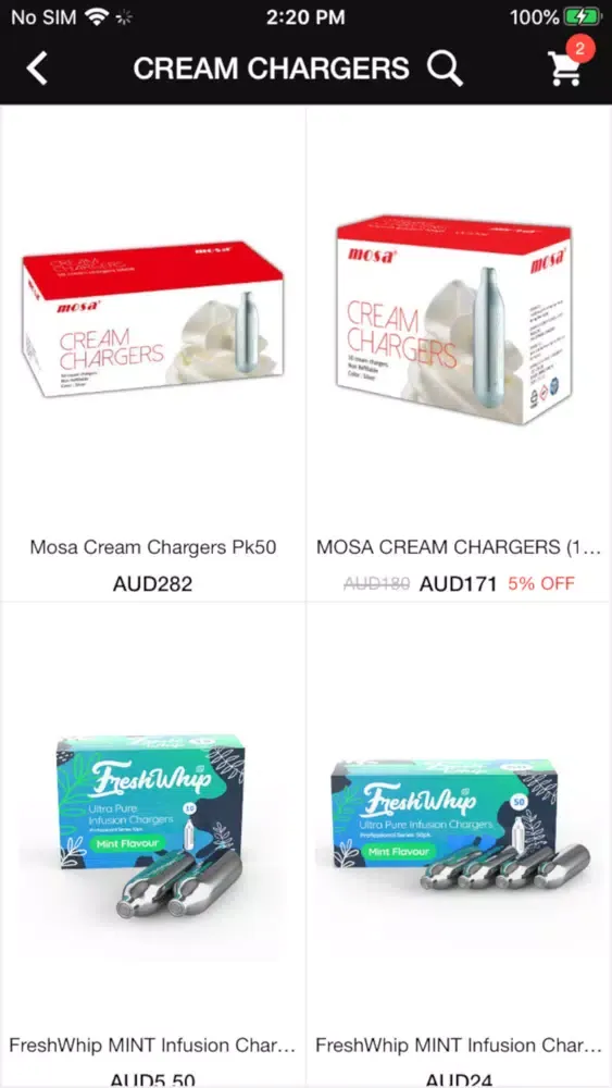 Tangkapan skrin CIGCORP WHOLESALERS