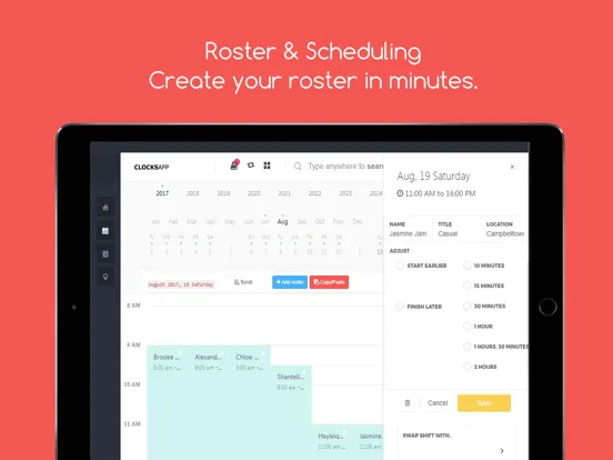 تصاویر Time & Attendance by Sassco iPad 