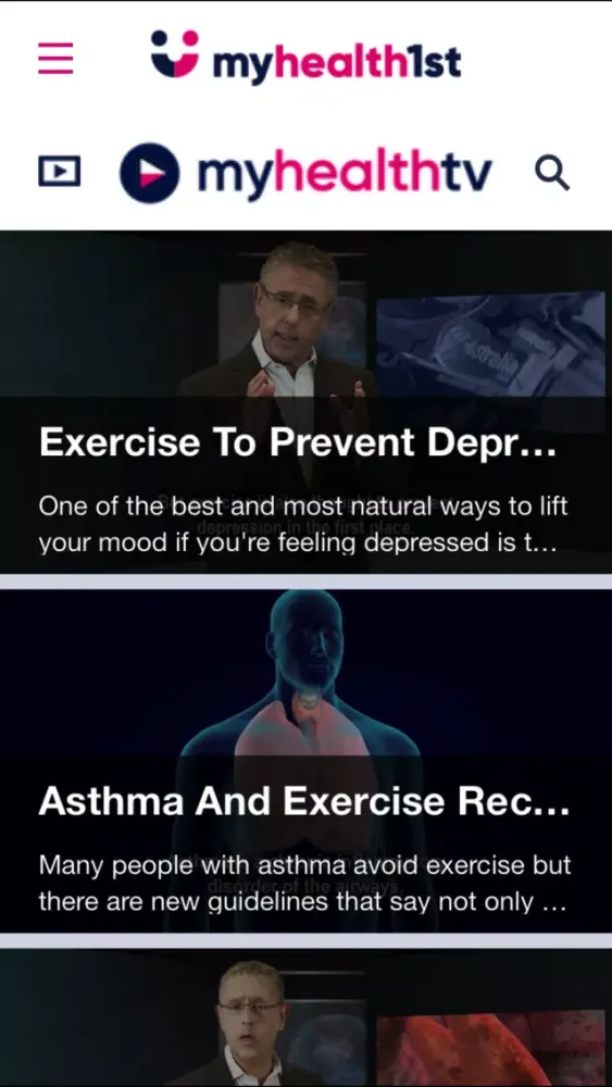 MyHealth1st 스크린샷