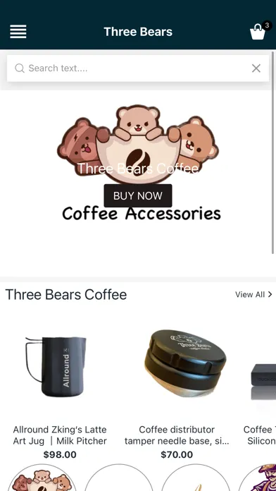 Three Bears Coffee Studio スクリーンショット