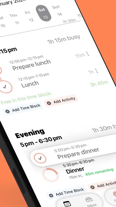 Tangkapan skrin Daily Planner List - Mono Task