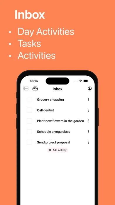 Tangkapan skrin Daily Planner List - Mono Task