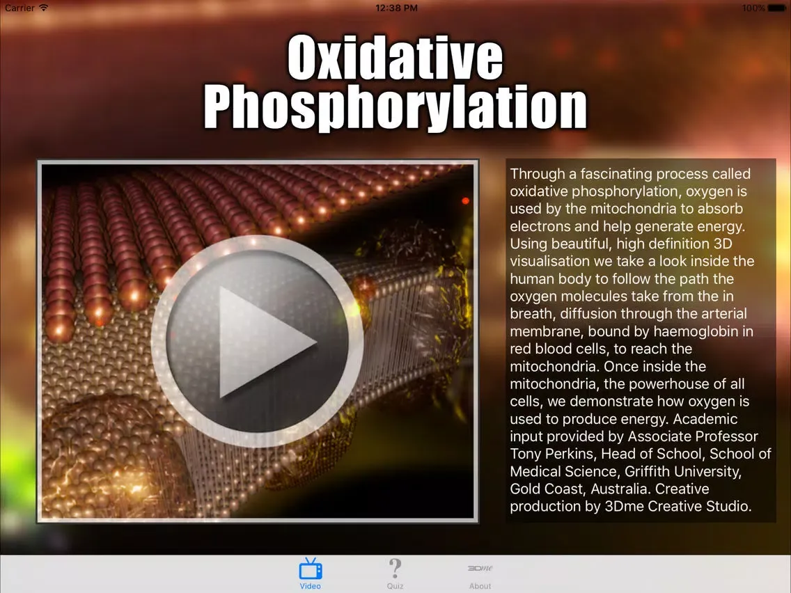 Tangkapan skrin Oxidative Phosphorylation iPad 