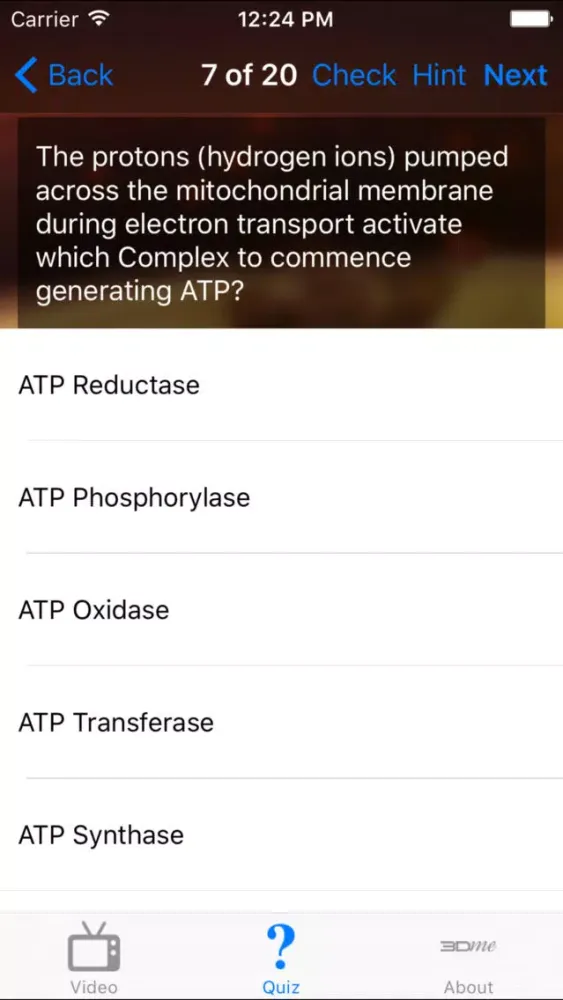 Tangkapan skrin Oxidative Phosphorylation