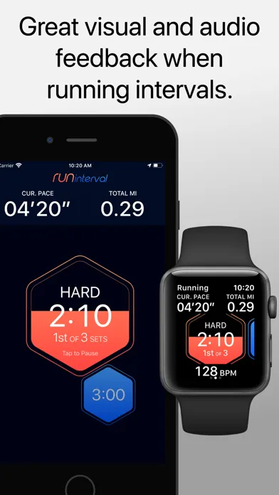 Captures d'écran de RUN interval - Running Timer